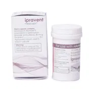 Ipravent Rotacaps 40 Mcg Box/Carton + Tube showing the Front face.