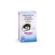 Irivisc 10 ml Box/Carton showing the Front face.