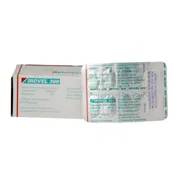 Irovel 300 Mg Box/Carton + Blister Pack showing the Front/Back face.