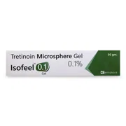 Isofeel 0.1 Gel Tube showing the Front face.