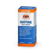 Isotine 10 ml Box/Carton showing the Front face.