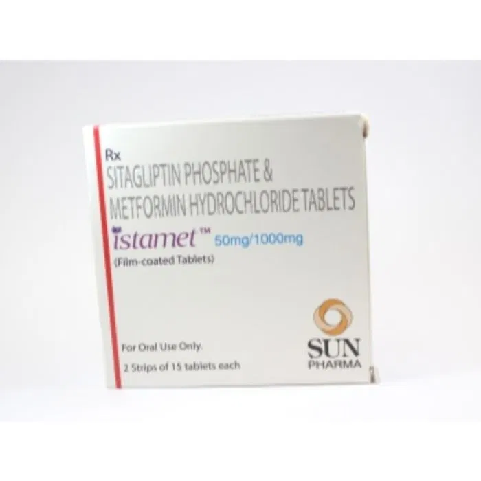 Istamet 50 mg/500 mg Tablet pack