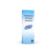 Itral 5 ml Box/Carton showing the Front face.