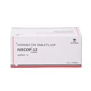 Ivecop 12 Mg Box/Carton showing the Front face.