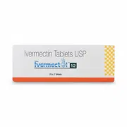 Ivermectol 12 Mg Box/Carton showing the Front face.