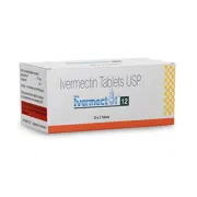 Ivermectol 12 Mg Box/Carton showing the Front face.