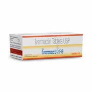 Ivermectol 6 Mg Box/Carton showing the Front face.