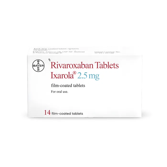 Ixarola 2.5 mg Tablet pack