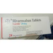 Ixarola 20 Mg Tablet FC Box/Carton showing the Front face.