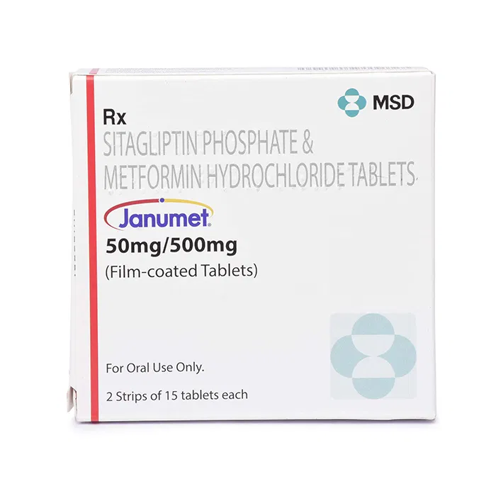 Janumet 50 + 500 mg Tablet pack