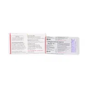 Januvia 100 Mg Box/Carton + Blister Pack showing the Front/Back face.