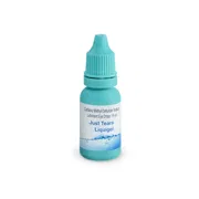 Just Tears Liquigel Eye Drops Bottle showing the Front face.