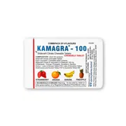Kamagra Chewable Tablet Strip Front View
