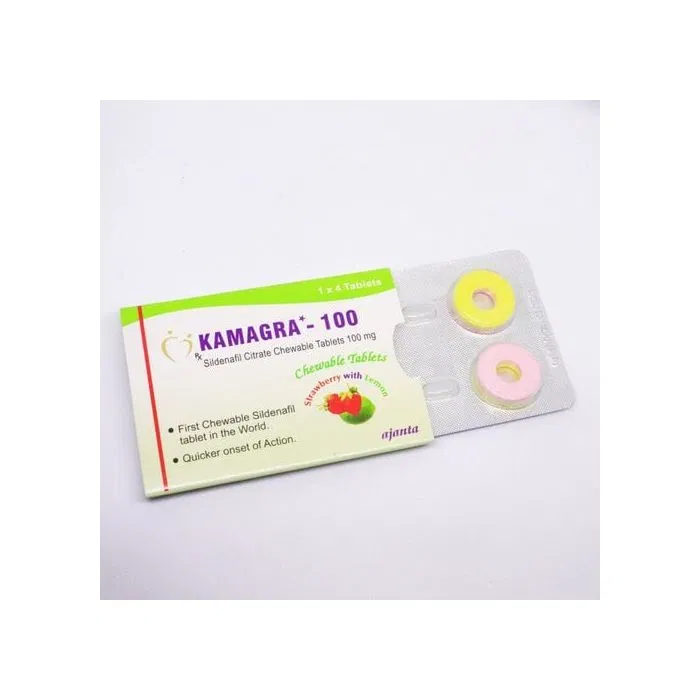 Kamagra Polo Box/Carton + Blister Pack showing the Front face.