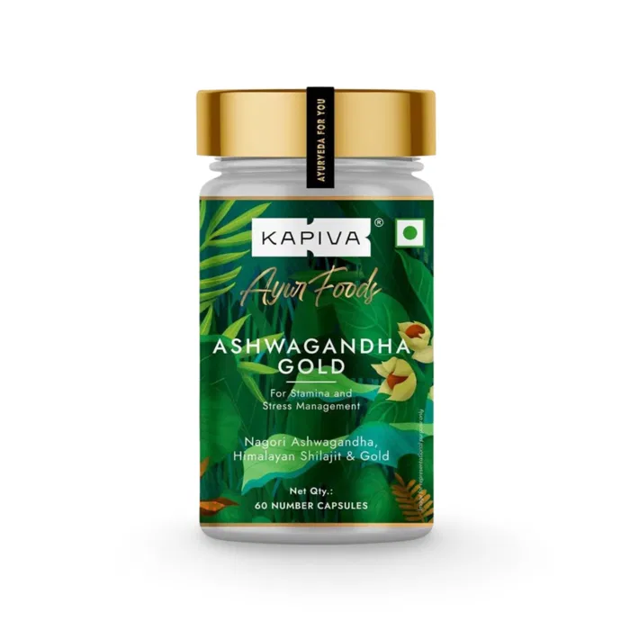 Kapiva Ashwagandha Gold Capsules pack