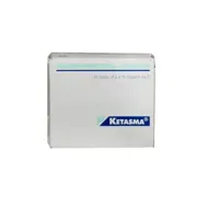 Ketasma 1 Mg Box/Carton showing the Front face.