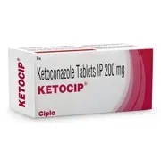 Ketocip 200 Mg Box/Carton showing the Front face.