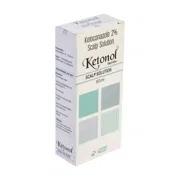 Ketonol Scalp Solution Box/Carton showing the Front face.