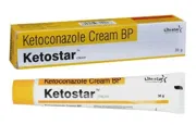 Ketostar Cream Box/Carton + Tube showing the Front face.