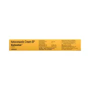 Ketostar Cream Tube showing the Back face.