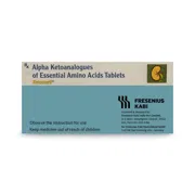 Ketosteril Tablet Box/Carton showing the Front face.