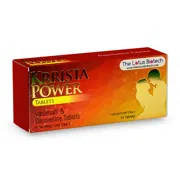 Krrista Power 40+60 Mg Box/Carton showing the Front face.