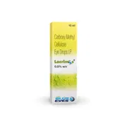 Lacrimos 0.5% 10 ml Eye Drops Bottle showing the Front face.
