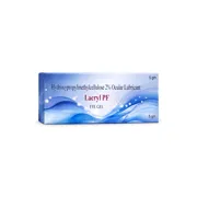Lacryl PF Box/Carton showing the Front face.