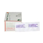 Lanoxin 0.25 Mg Box/Carton + Blister Pack showing the Front face.
