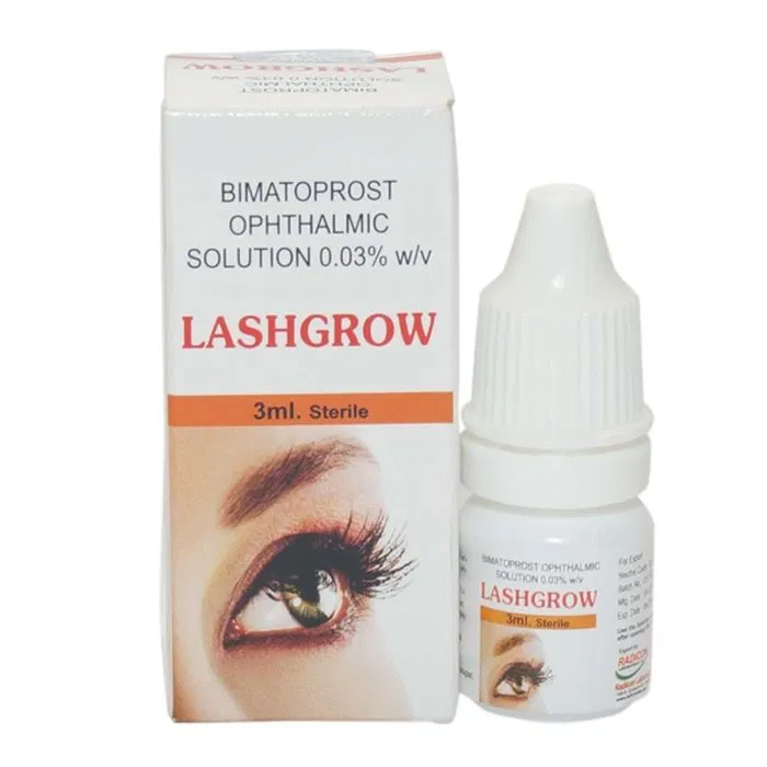 Lashgrow 3 mL Ophthalmic Solution pack