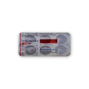 Laz 250 Mg Tablet Blister Pack showing the Back face.
