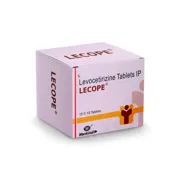 Lecope Tablet Box/Carton showing the Front face.