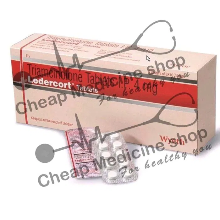 Ledercort 4 mg Tablet pack