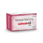 Leetrexate 2.5 Mg Tablet Box/Carton showing the Front face.