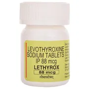 Lethyrox 88 Tablet Bottle showing the Front face.
