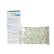 Levolin Respules 0.63 Mg-2.5ml Box/Carton + Sachet showing the Front face.