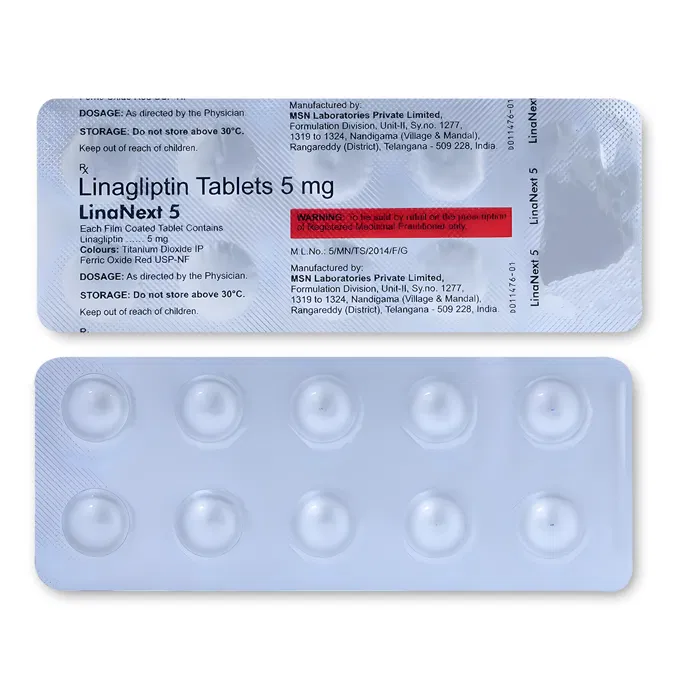 Linanext 5 mg Tablet pack