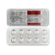 Lipicure 5 Tablet Blister Pack showing the Front face.