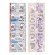 Lisoril 10 Tablet Blister Pack showing the Front face.
