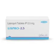 Lispro 2.5 Mg Tablet Box/Carton showing the Front face.