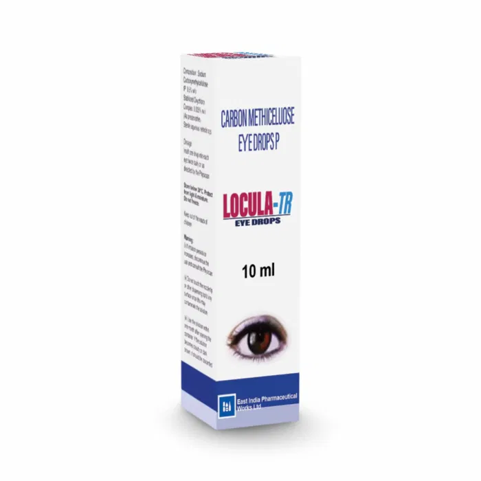 Locula TR Eye Drop Eye Drops Bottle showing the Front face.
