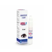 Locula TR Eye Drop Box/Carton + Eye Drops Bottle showing the Front face.