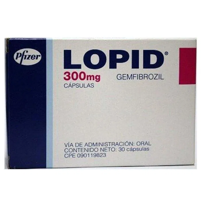 Lopid 300 mg Capsule pack