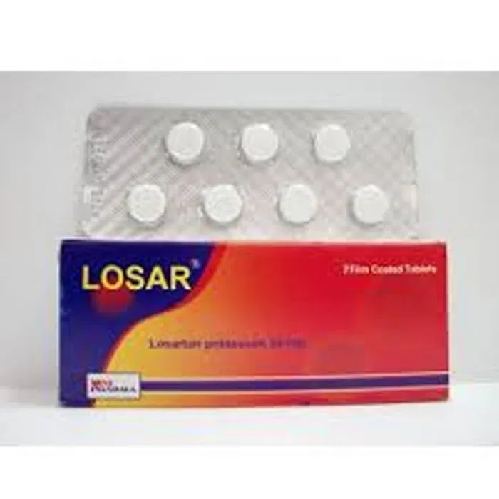 Losar 100 mg Tablet pack