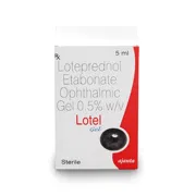 Lotel 5 ml Box/Carton showing the Front face.