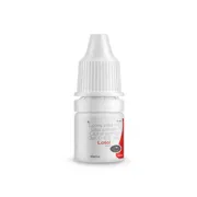 Lotel 5 ml Eye Drops Bottle showing the Front face.
