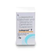 Lotepred T 5 ml Box/Carton showing the Front face.