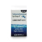 Lubistar 10 ml Box/Carton showing the Front face.