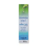 Lubistar-Cmc 0.5% Eye Drops Bottle showing the Front face.