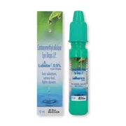 Lubistar-Cmc 0.5% Eye Drops Bottle + Box/Carton showing the Front face.
